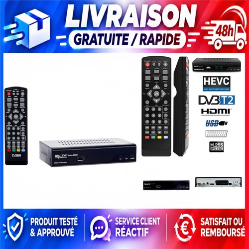 Décodeur tnt strom 505 - tnt, hd