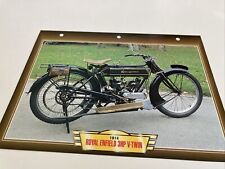 Royal Enfield 3HP V-Twin 1914 fiche carte moto passion collection Atlas