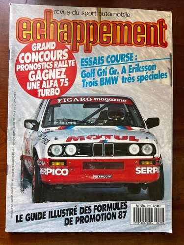 Echappement 221 3 1987 - n°221, du