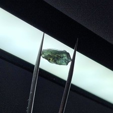 Saphir Bicolore 4.28 Carats Du Nigeria Facet Rough Lapidaire