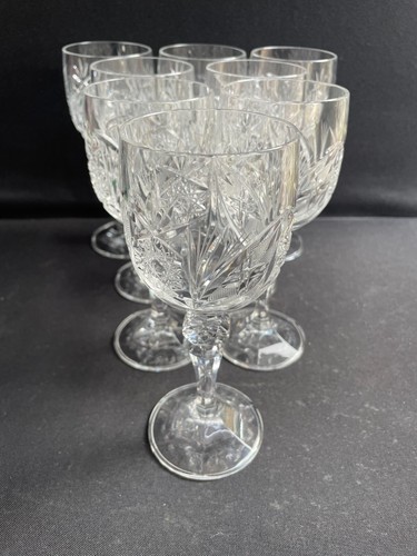 Verres vin cristal - 10, à