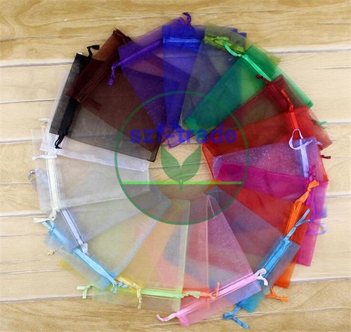 100pcs organza wedding - organza, party