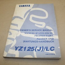 MANUEL REVUE TECHNIQUE D ATELIER YAMAHA YZ 125 LC 1997 YZ125 SERVICE MANUAL 4XM