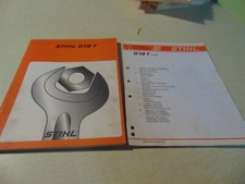 MANUEL ATELIER REPARATION TRONCONNEUSE STIHL 019 T  de 1997 + pièces  détaché
