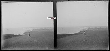 Boulogne-sur-Mer, Plaque verre photo stéréo, négatif noir & blanc 6x13 cm