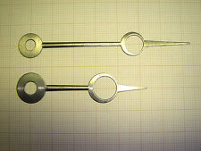 AIGUILLES ACIER BREGUET 75 mm X 53 MM POUR REGULATEUR BRILLIÉ TYPE 1555 /MAGNETA