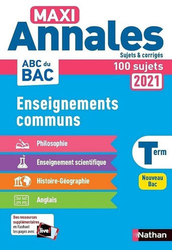 Annales abc bac 2021 tout - abc, du