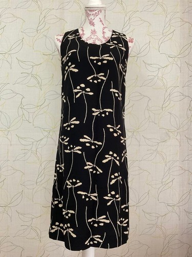 Robe chanel sans manches - manches, motif