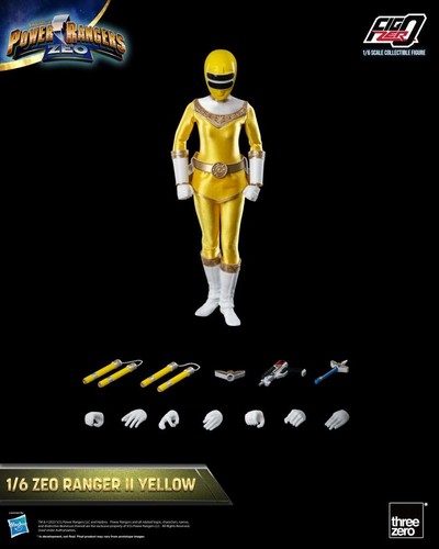 Figurine yellow power rangers - figurine,
