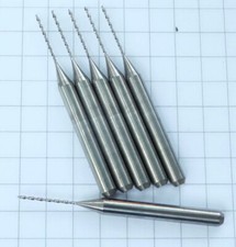 6x HAM 0.65 L2=10.5 Foret perçage PCB Diam 0.65mm Queue 3.175mm. Lot de 6.