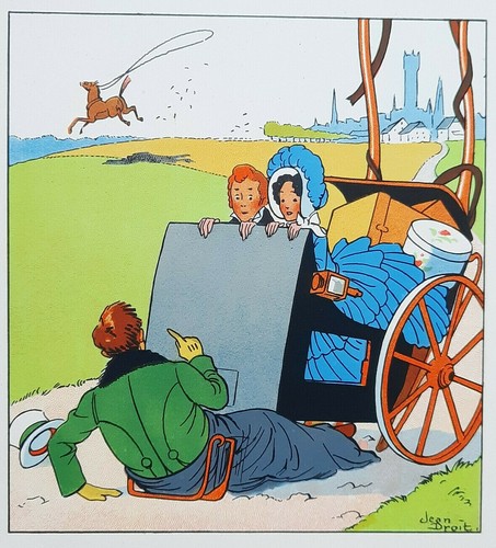 Voiture cheval caleche - cheval,