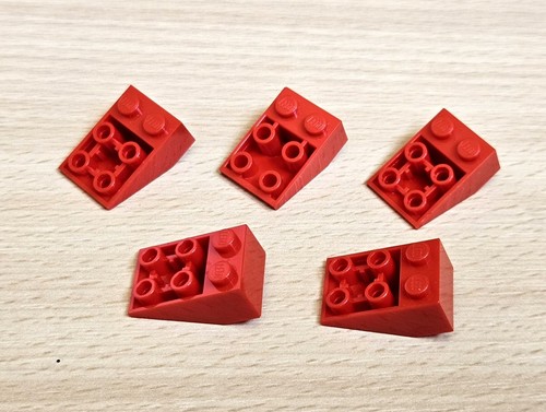 Lego 3747 brique rouge - 5x,