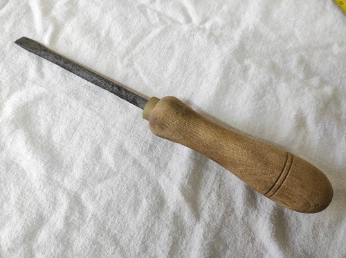 Outil ancien tournevis plat - ancien,