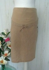 Vêtement occasion femme : Jupe maternité en Lin " H&M mama " - T : 38 / M