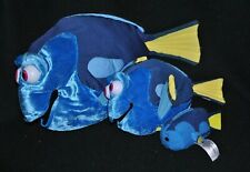Lot 3 peluche poisson Dory DISNEY PIXAR monde de Némo 10/20/35 cm long TTBE