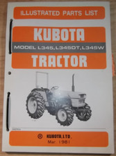 Manuel De Pièces Du Tracteur KUBOTA L345 L345DT L345W Catalogue