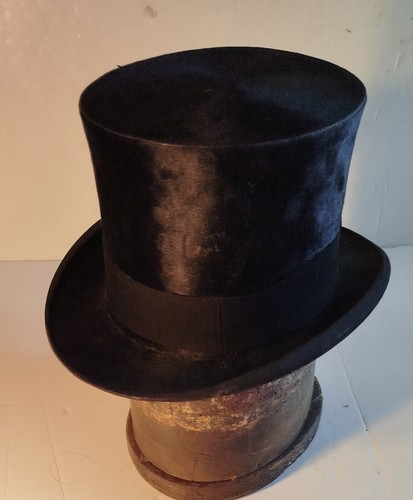 Chapeau haut forme ancien - chapeau,