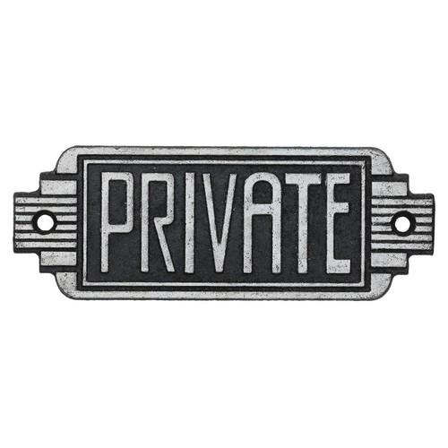 Panneau privé art déco - panneau,