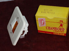 Interrupteur Va et Vient à voyant avec habillage modèle Chambord Legrand  Neuf