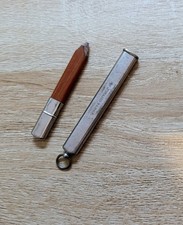 Porte crayon en plaqué argent Johann Faber