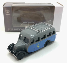 44390 NOREV / 191090 CITROEN U23 AUTOCAR 1947 GRIS/BLEU HO 1/87