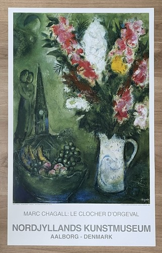 Marc chagall exhibition poster - chagall,