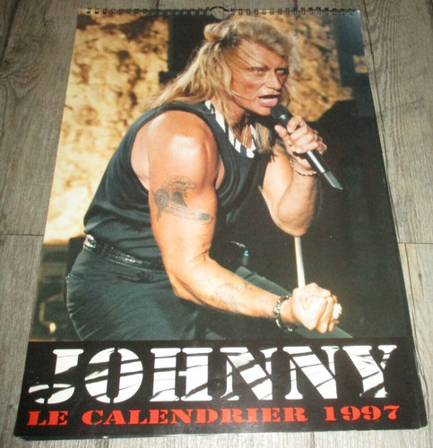 Johnny hallyday calendrier - johnny, hallyday-calendrier
