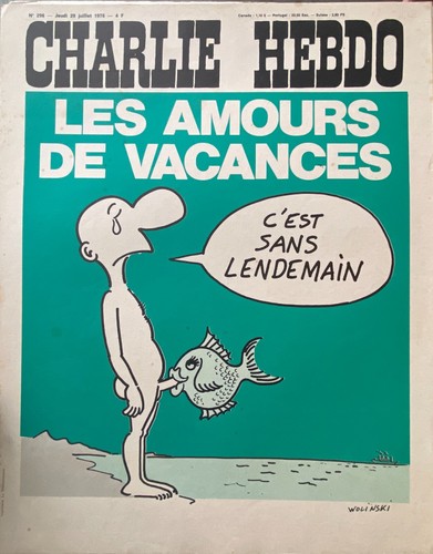 Charlie hebdo affichette - hebdo, jul