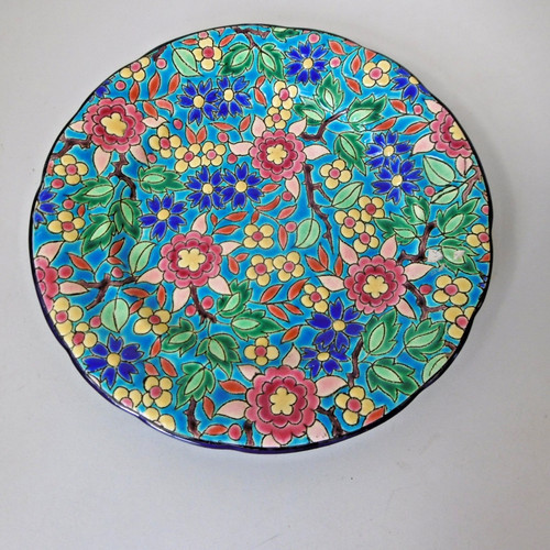 Assiette emaux longwy lot 2 - lot,