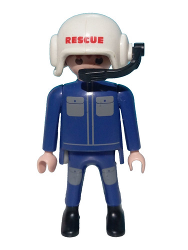 Playmobil figurine pilote - figurine,