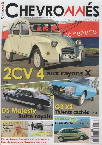 Chevronnes citroen ds - chevronnes,