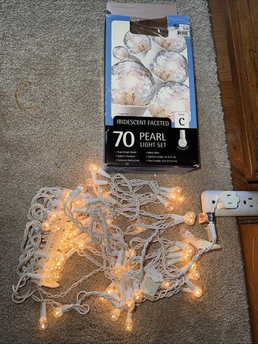 Pearl white iridescent - 70,