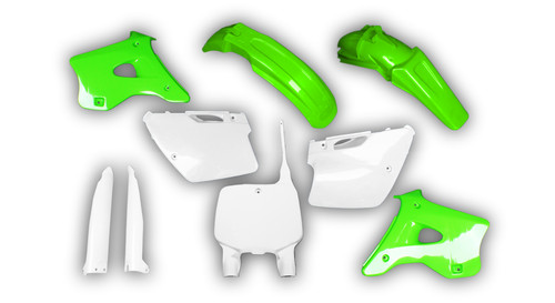 Kit carrosserie plastique vert