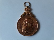 MEDAILLE LEOPOLD II ROI DES BELGES