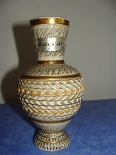 ANCIEN VASE EN GRES D'ART