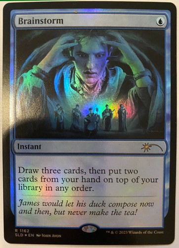 Mtg magic brainstorm john avon - magic,