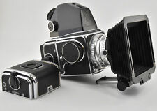 HASSELBLAD 500C/M ZEISS PLANAR 80mm F/2.8 +2xDOS 12 P. +VISEUR CELLULE TESTÉ OK