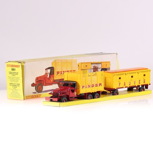 Dinky toys 881 - pinder, camion