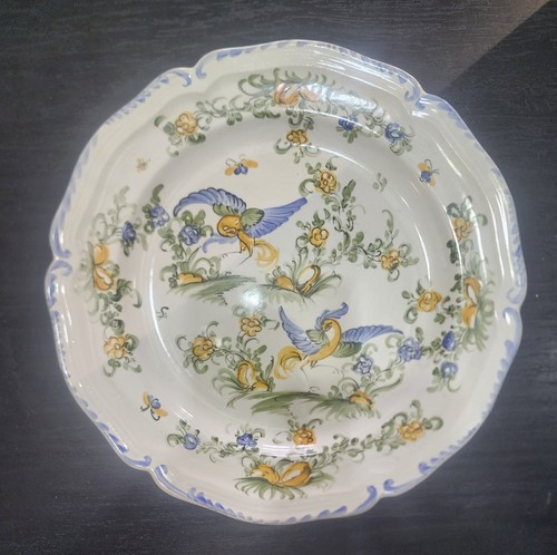 Grande assiette moustiers - grande,