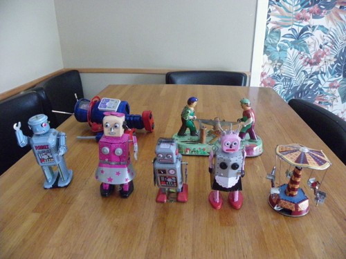 Jouets tôle robots - jouets,