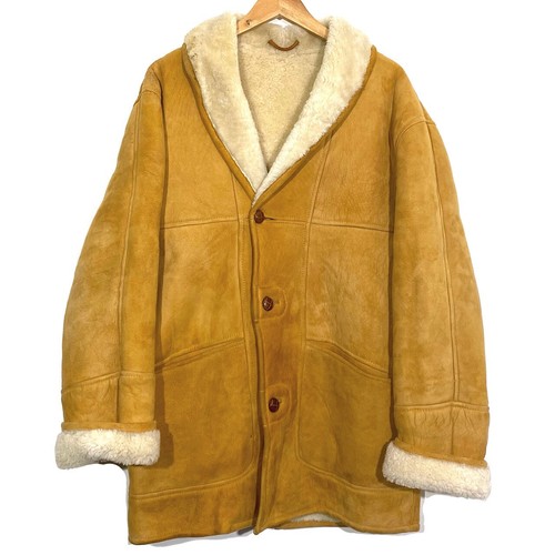 Manteau cuir daim fourré - manteau,