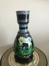 CLOISONNE VASE CARAFE BRONZE