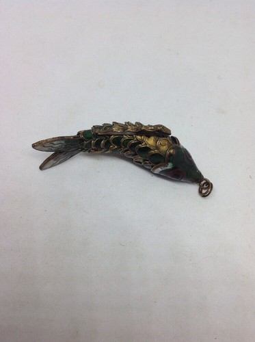 Pendentif poisson articulé - poisson,