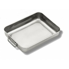 PLAT A FOUR INOX 35 X 26 CM    PLAT A LASAGNES    REF 5176 
