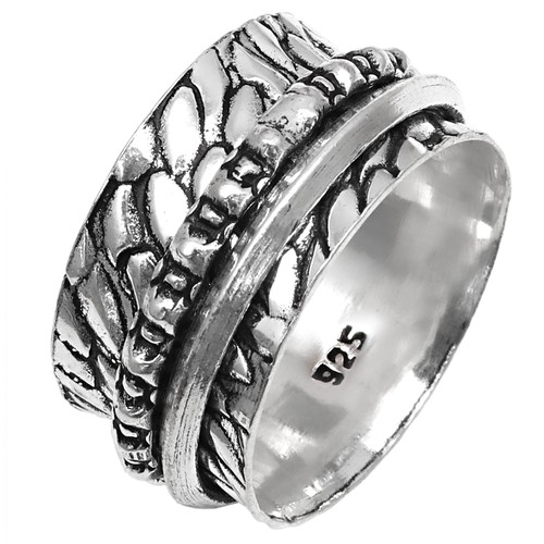 Bague toupie argent pour - bague,