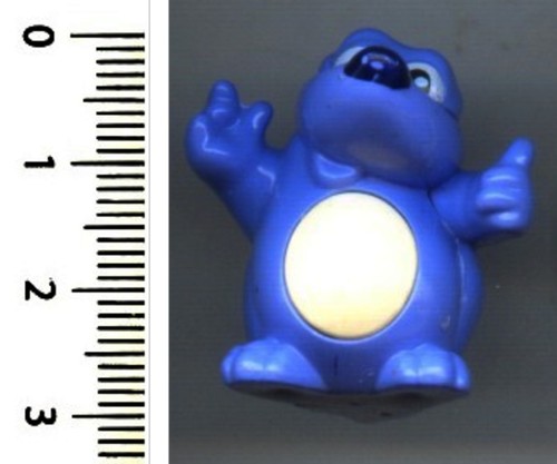 Figurine taupe bleue réf - figurine,