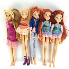Lot 5 Winx Club Doll Bloom
