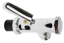 Robinet de chasse d'eau ancien type wc avec levier 3/4" laiton chromé