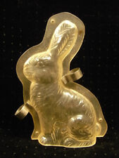 ANCIEN RARE MOULE A CHOCOLAT LAPIN DOUBLE BAKELITE MATFER VINTAGE