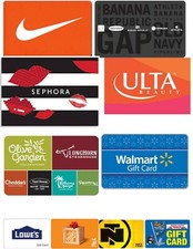 $10 to $100 Physical Gift